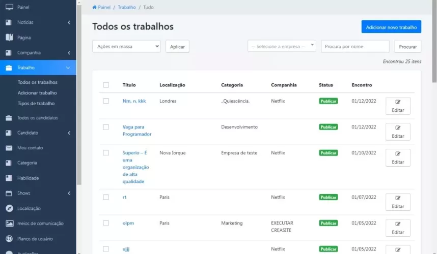 Software Empregos