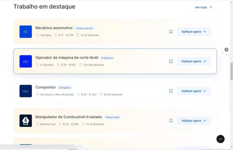 Sistema De Empregos Laravel