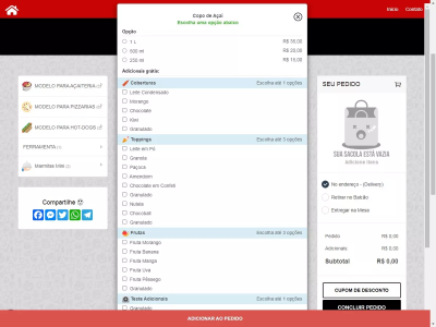 Plataforma de Delivery Multicardápios com Integração WhatsApp 3