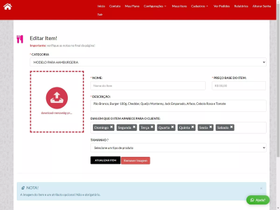 Plataforma de Delivery Multicardápios com Integração WhatsApp 4