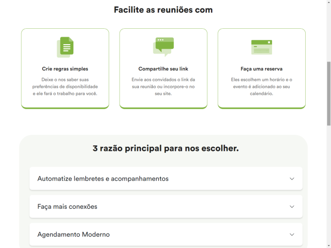 Sistema de agendamento de consultas e reuniões