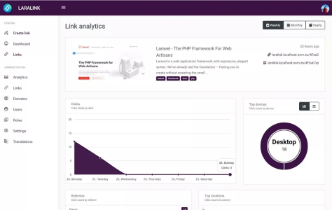 Encurtador de URL