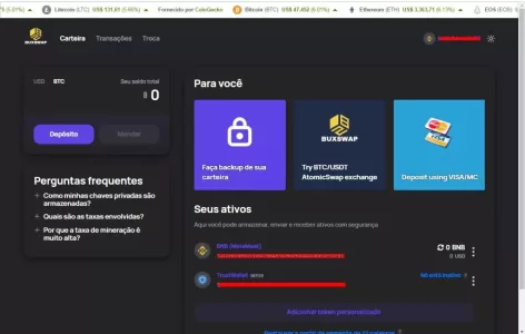 Sistema De Troca Swap Bitcoin, Ethereum, Erc20 Bep20 3