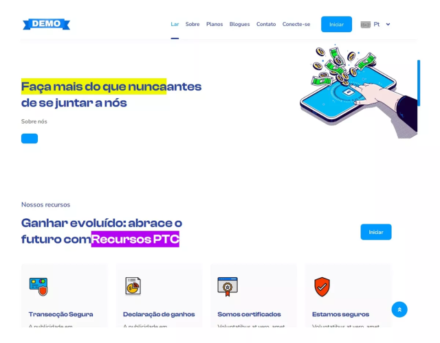 Plataforma de pagamento por clique