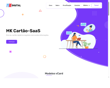 Construtor de Cartões de Visita Digital SaaS 8