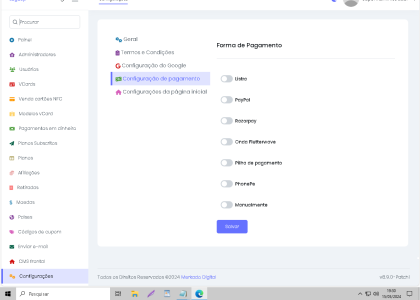Construtor de Cartões de Visita Digital SaaS 4