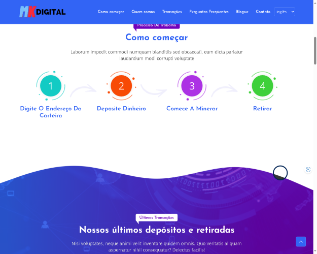 Plataforma de Mineração DogeCoin