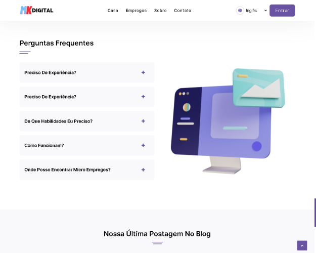 Sistema de Empregos Freelancers