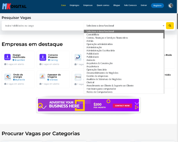 Sistema Portal de Empregos