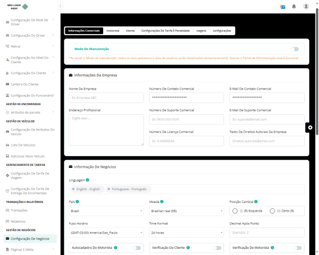Sistema De Mobilidade E Entrega De Encomendas + Aplicativo