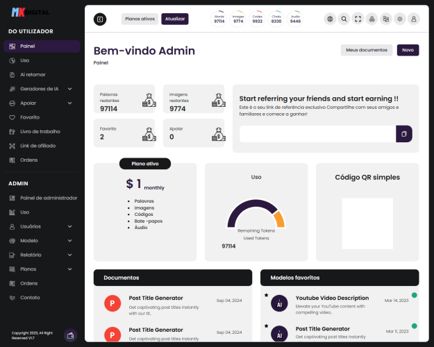 GERADOR DE CONTEÚDO IMAGEM INTELIGÊNCIA ARTIFICIAL SAAS