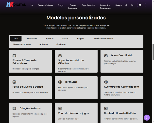 GERADOR DE CONTEÚDO IMAGEM INTELIGÊNCIA ARTIFICIAL SAAS