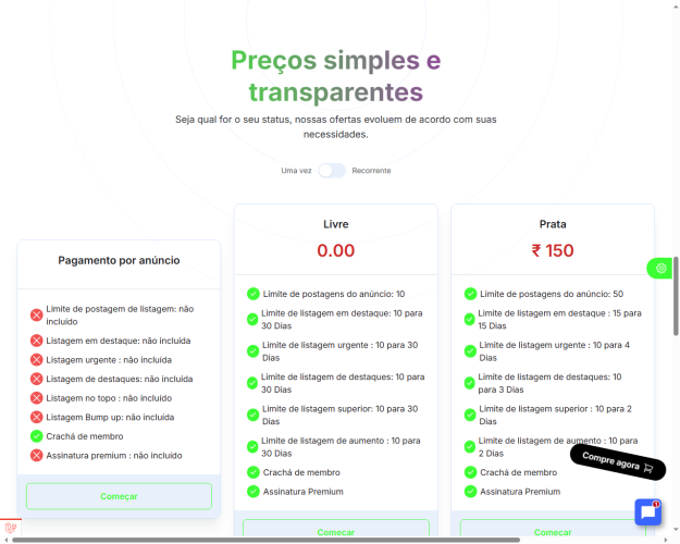 Script Para Classificados Marketplace Laravel