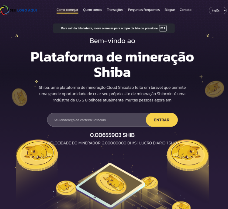 Sistema De Mineração Em Nuvem Shiba