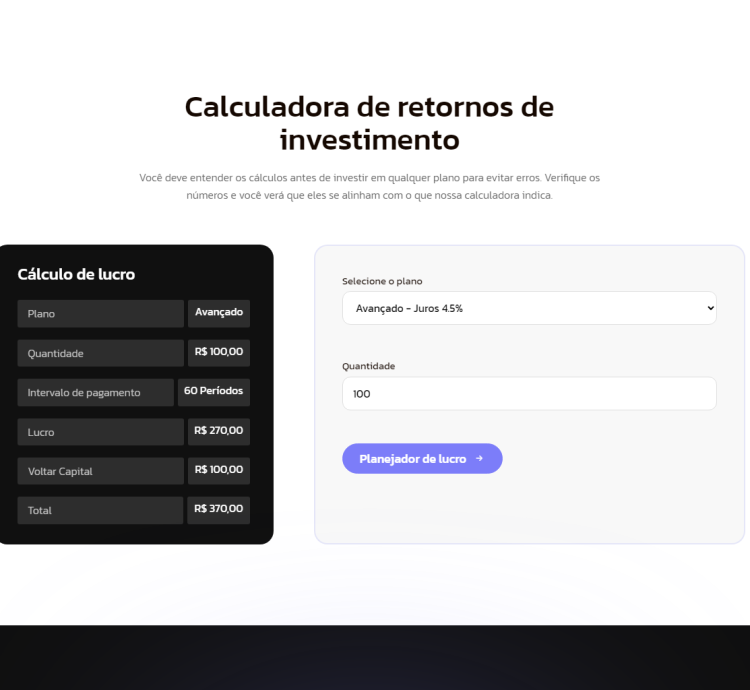 Sistema Para Investimentos Cripto Trading Vários Níveis Php