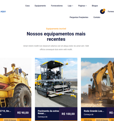 Sistema Para Aluguel De Equipamentos 5