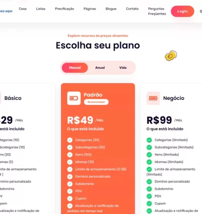 Sistema Criador Sites Para Restaurante E Lanchonete Php 9