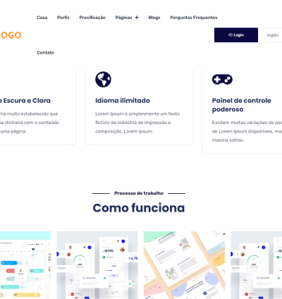 Sistema Construtor De Sites Portfolio Saas 9