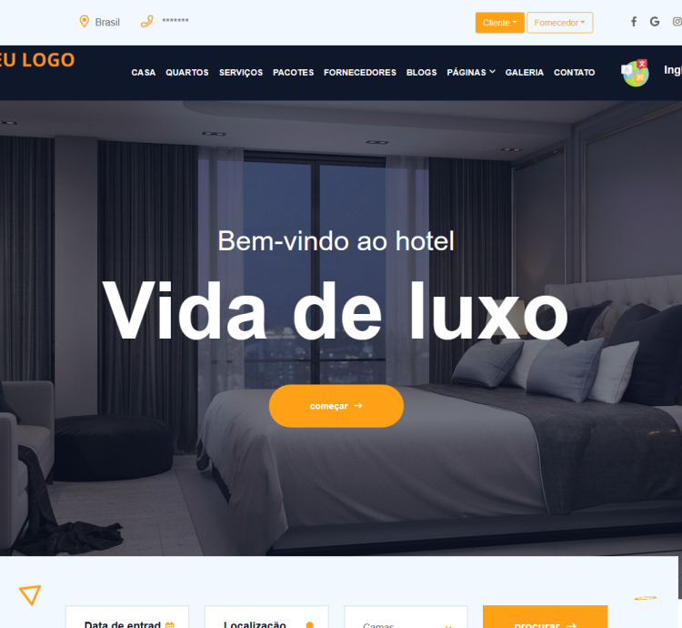 Sistema Para Site De Reservas De Hotéis