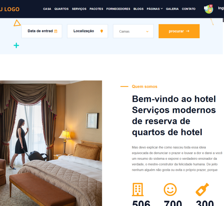 Sistema Para Site De Reservas De Hotéis