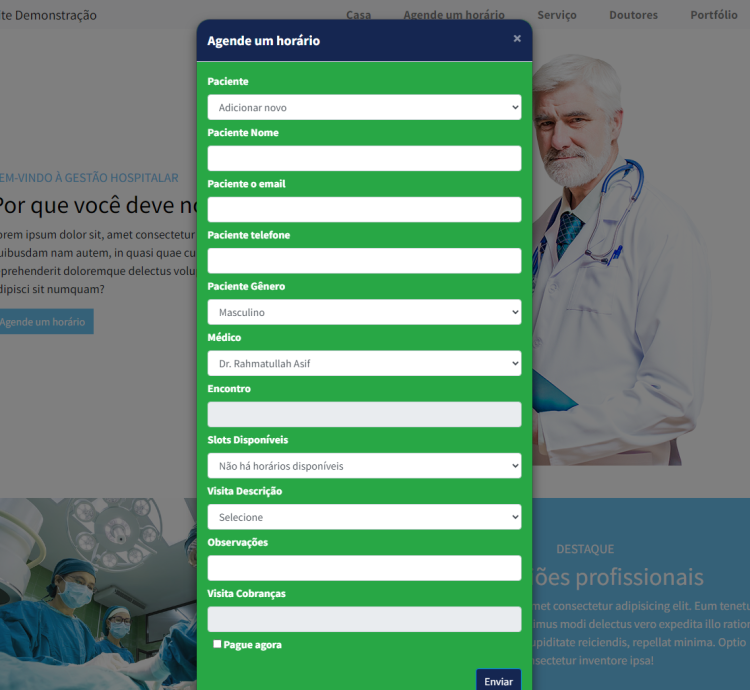 Sistema De Gestão Hospitalar Multi Hospital