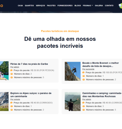 Sistema Para Site De Reservas De Hotéis 6