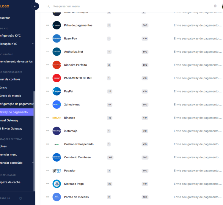 Sistema Compra  Venda E Troca Criptomoedas