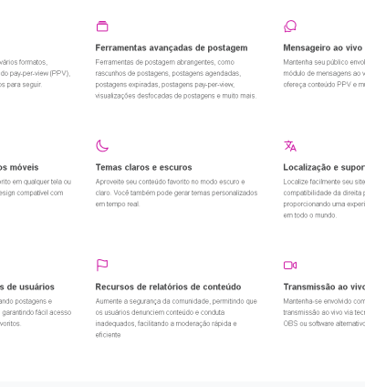 Sistema Saas Para Criadores De Conteúdo 7