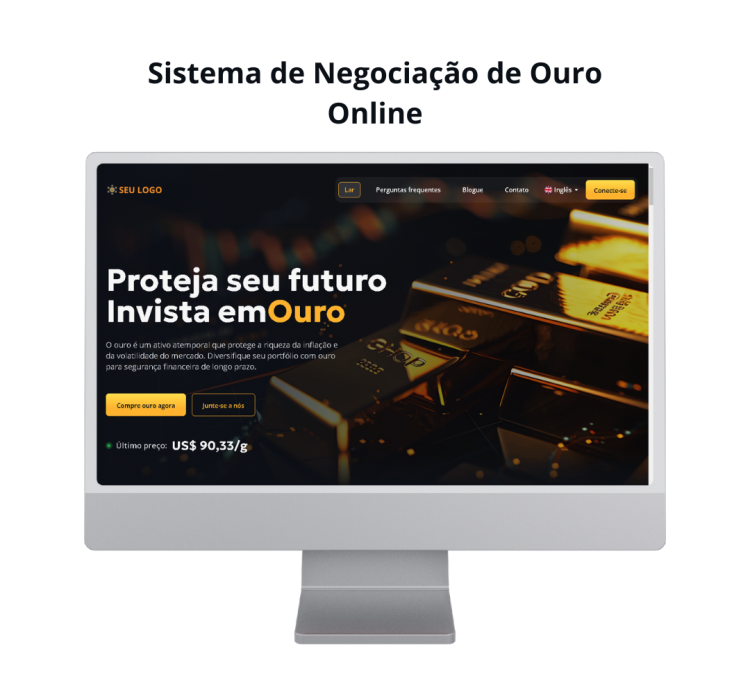 Sistema De Negociação De Ouro Online