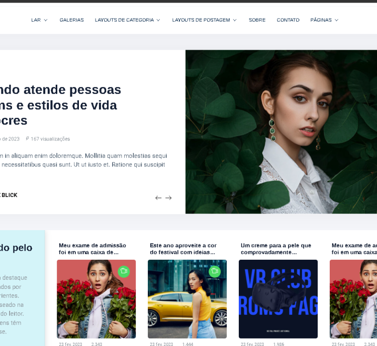 Sistema Para Site De Noticias E Blog