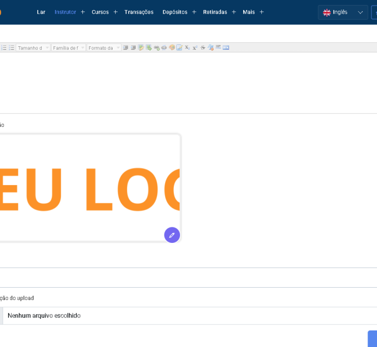 Sistema Para Ensino E Aprendizagem Online Cursos
