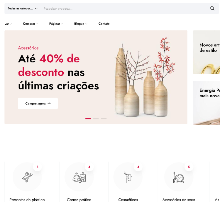 Sistema Para Comércio Eletrônico Laravel