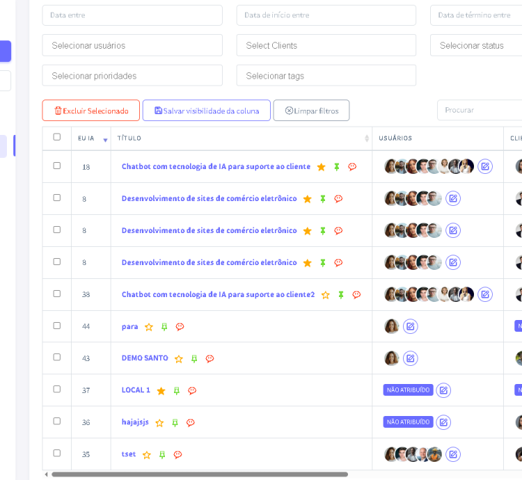 Sistema Para Gerenciamento De Tarefas E Produtividade