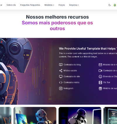 Sistema Saas - Gerador De Conteúdo Com Ia 4