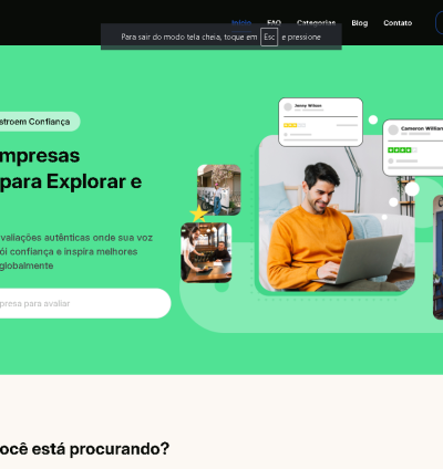 Sistema Para Avaliação De Negócios Tipo Trustpilot