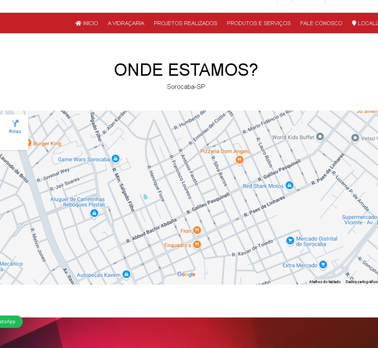 Sistema Para Vidraçaria
