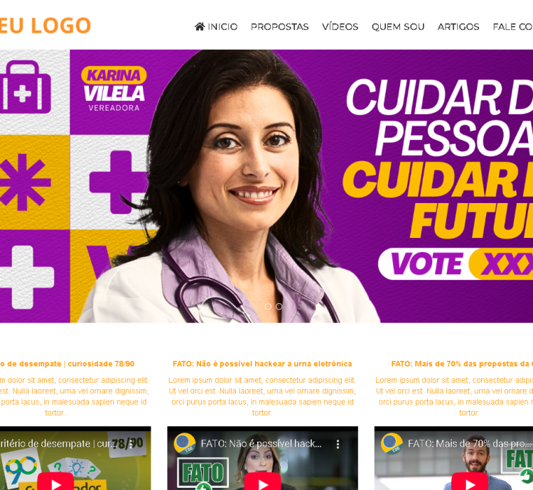 Sistema para Candidato a Vereador ou Prefeito