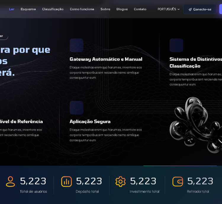 Sistema Para Investimentos Com Sistema Classificação