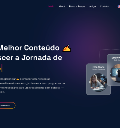 Gerador De Conteúdo Inteligência Artificial Saas 9