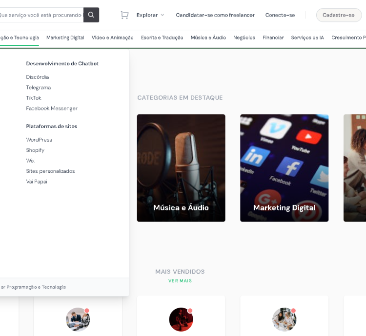 Sistema Premium De Marketplace Freelancers
