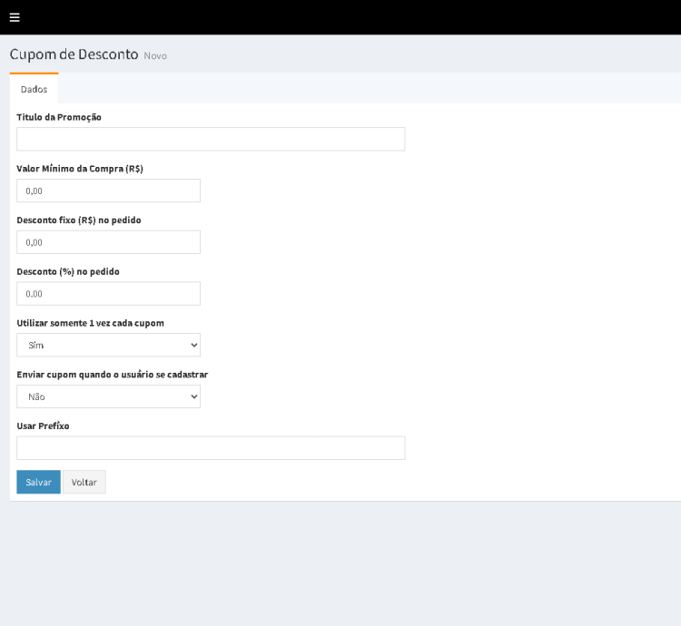 Script PHP Loja Virtual