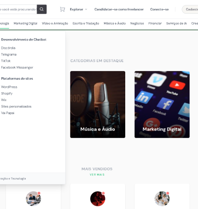 Sistema Premium De Marketplace Freelancers 11