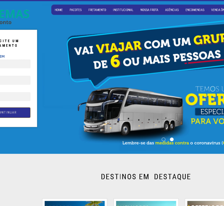 Script PHP Agência de Viagens