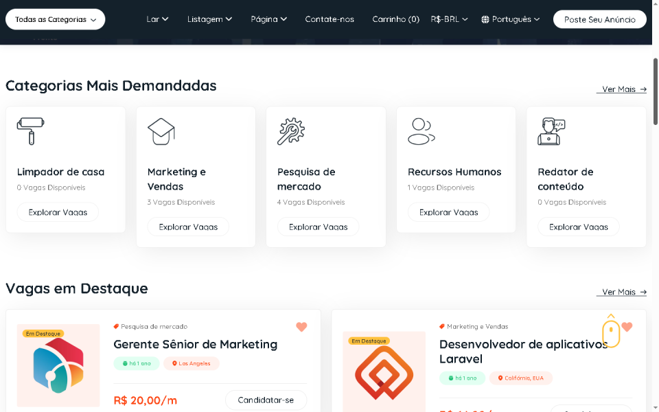 Sistema de Empregos SaaS