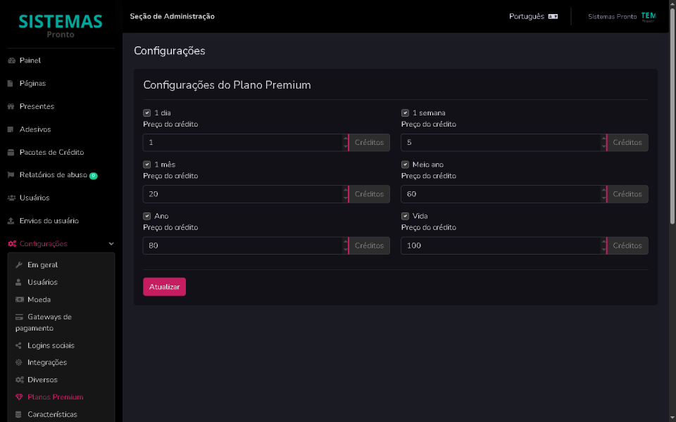 Script Completo Site de Namoro