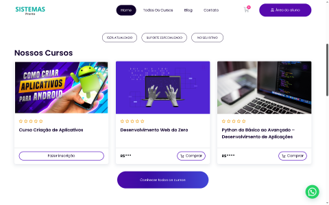 Template WordPress para Cursos Online 3