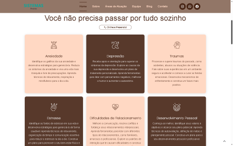 Landing Page para Psicólogo 3