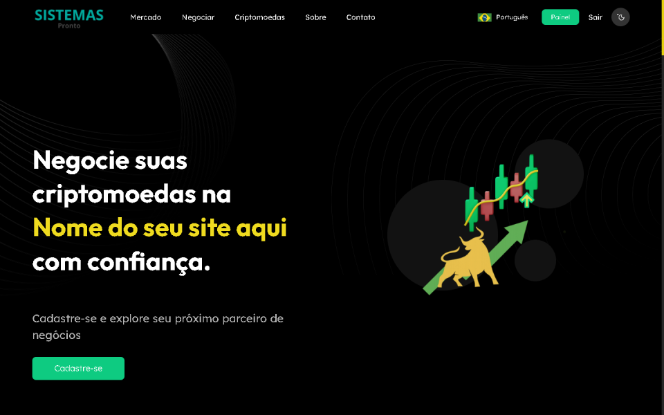 Exchange Criptomoedas SPOT, P2P e Futuros