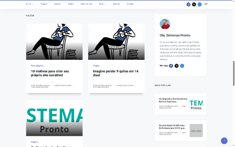 Script de Blog Laravel Limpo 4