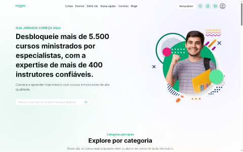 Sistema de Gestão de Aprendizagem (LMS) Laravel 10